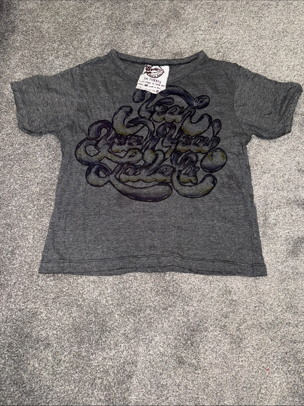 Senior Kids Gray Graphic Tee